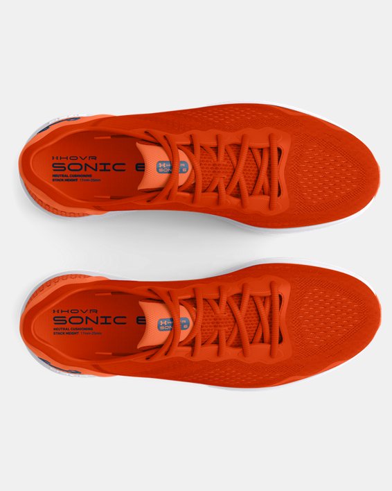 Men's UA HOVR™ Sonic 6 Running Shoes, Orange, pdpMainDesktop image number 2